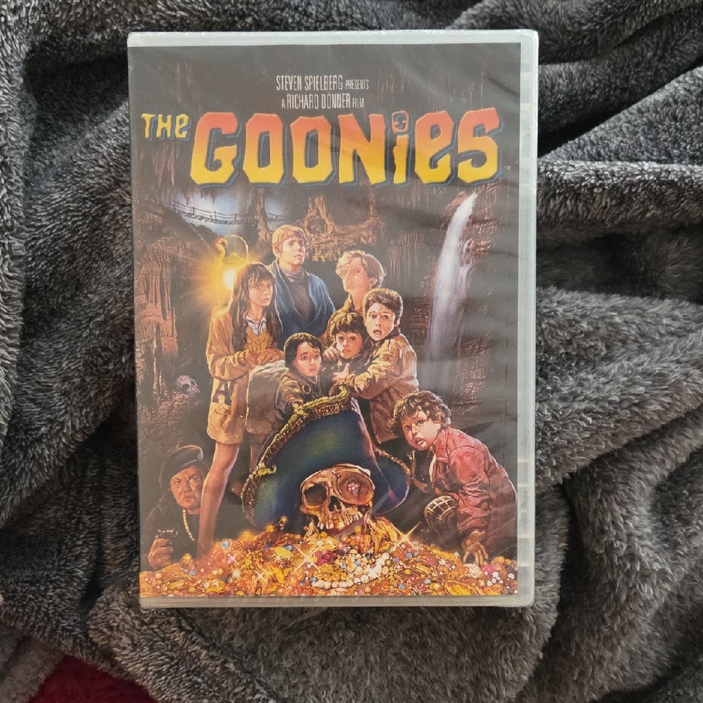 Warner Bros. The Goonies DVD - Black and Gold Cover